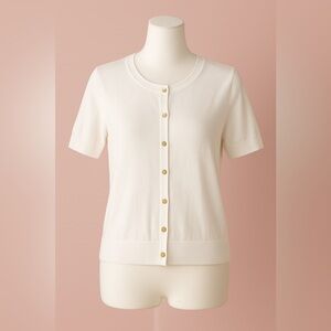 ✨ 7th Avenue White Knit Top ✨